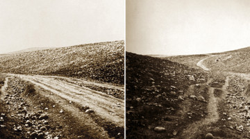 Roger Fenton - Valle dell'ombra della morte (1855)