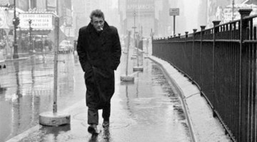 Dennis Stock - James Dean in Times Square (New York, 1955)
